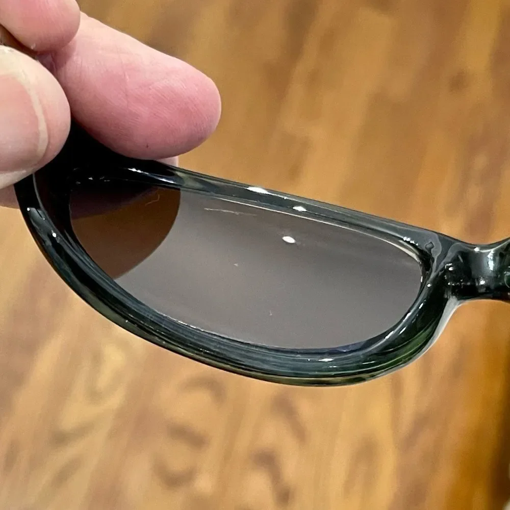 Oro’s Llano Mauritius Dark Grey Polarized Sunglasses. Size 145.